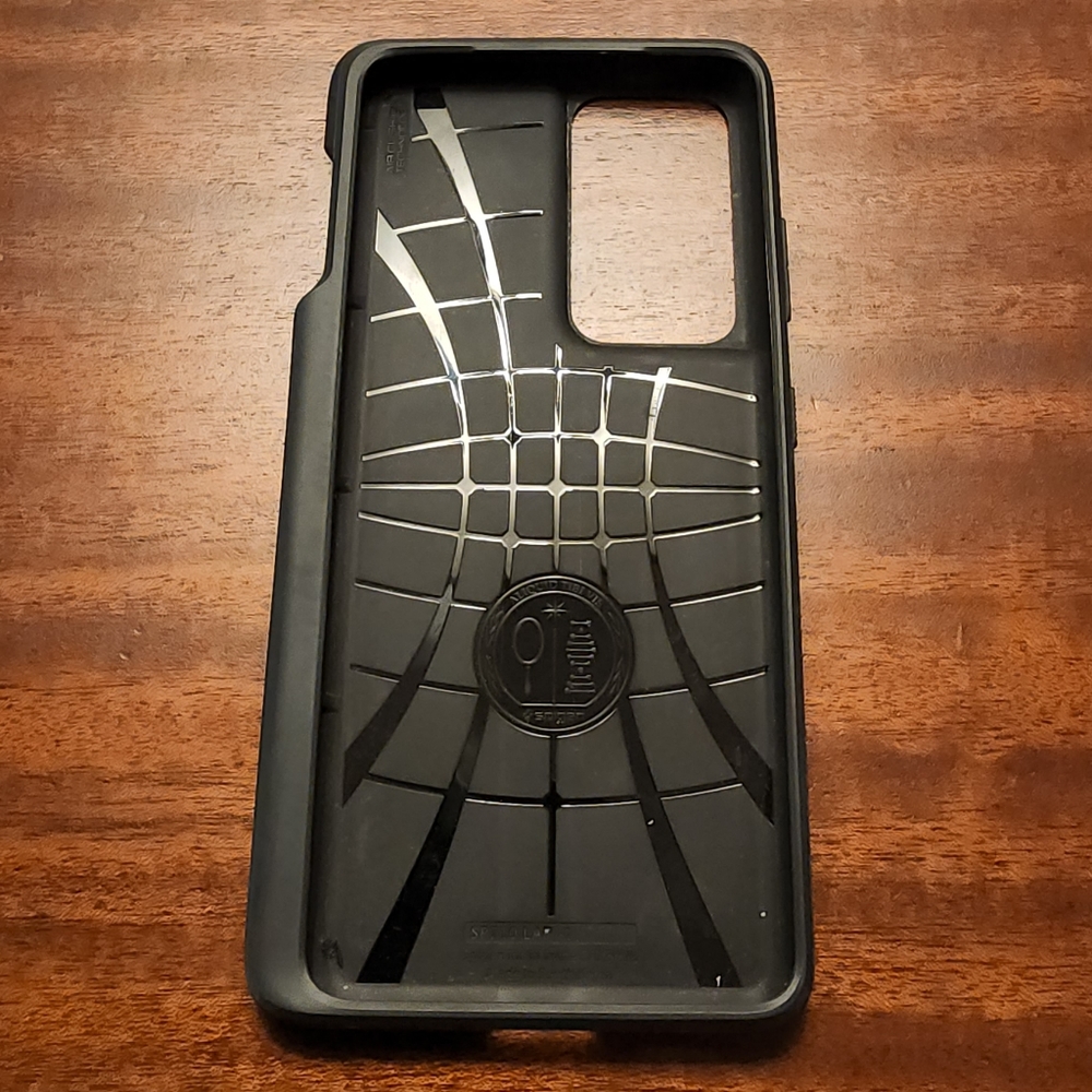 Spigen Liquid Air P Designed for Galaxy S21 Ultra Case  Matte Black